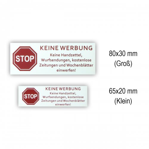 Turschilder 5 10 25 Briefkastenschild Bitte Keine Werbung Zeitungen Einwerfen Mobel Wohnen Propertybrokers Cl